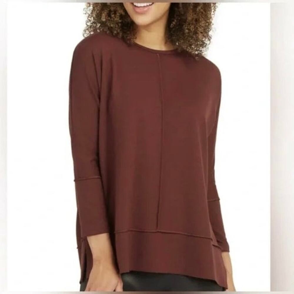 Spanx Perfect Length Top Medium Pullover Sweatshi… - image 1